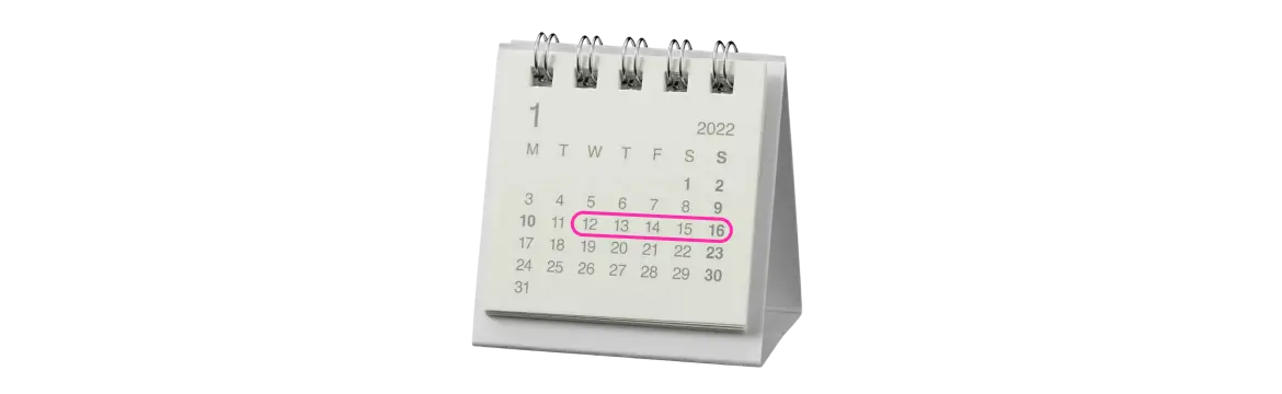 Schedule the Date